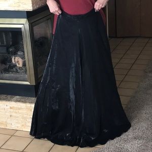 Shimmer Satin Dress Skirt